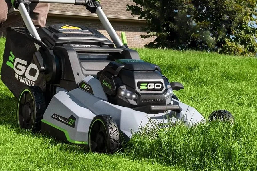 battery powered lawn mower